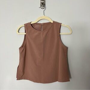 Wayre Boxy Shift and Snap Tank Top Sleeveless Shirt Size XXS